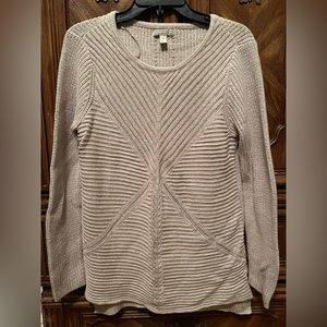 WOMENS DANA BUCHMAN SWEATER WITH DESIGN SIZE MEDIUM (LIKE NEW)